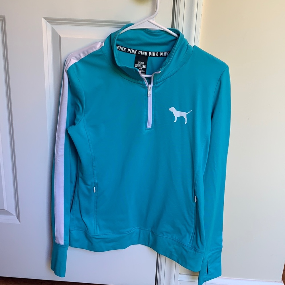 PINK stretchy athletic long sleeve!!